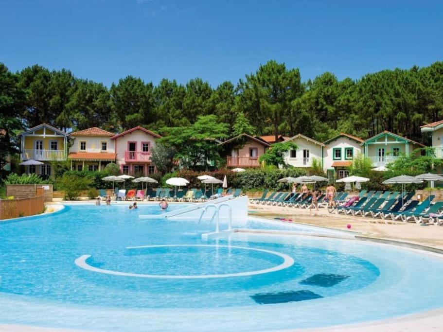 Appartement Au Calme Avec Piscine, Proche Golfs Lacanau Bagian luar foto